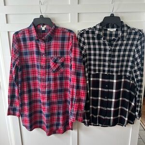 Final markdown! NWOT J. Crew & beachlunchlounge oversized size small shirts